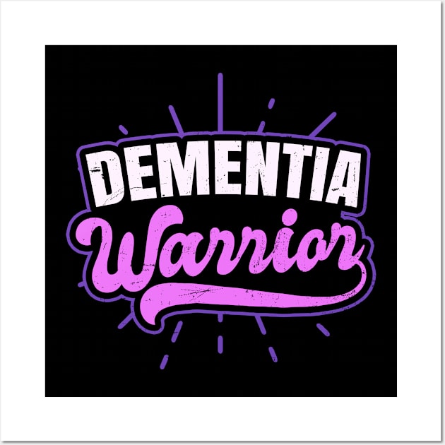 Dementia Shirt | Dementia Warrior Gift Wall Art by Gawkclothing